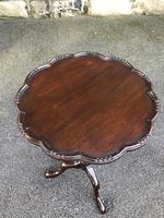 Antique Mahogany Tripod Wine Table (5 of 5) Antique Mahogany Tripod Wine Table (5 of 5)