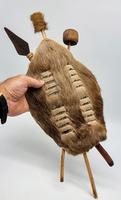 African Cow Hide Mini Zulu Shield (7 of 8) African Cow Hide Mini Zulu Shield (7 of 8)