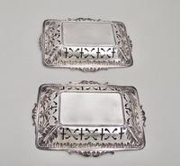 Unusual Pair of Victorian Silver Bonbon Dishes by Minshull & Latimer, Birmingham 1898 (4 of 5) Unusual Pair of Victorian Silver Bonbon Dishes by Minshull & Latimer, Birmingham 1898 (4 of 5)