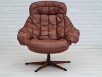 H.W.Klein, Danish swivel armchair, 70s, leather, original upholstery, very good condition (9 of 19) H.W.Klein, Danish swivel armchair, 70s, leather, original upholstery, very good condition (9 of 19)
