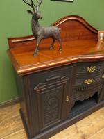 Art Nouveau Black Painted Sideboard, Gothic shabby chic (10 of 16) Art Nouveau Black Painted Sideboard, Gothic shabby chic (10 of 16)