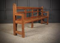 Solid Oak Arts & Crafts Bench (10 of 15) Solid Oak Arts & Crafts Bench (10 of 15)