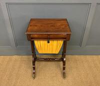 Regency Period Rosewood Work Table (2 of 15) Regency Period Rosewood Work Table (2 of 15)
