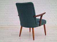 Danish Armchair, completely renovated, wool, teak, 1960s (6 of 16) Danish Armchair, completely renovated, wool, teak, 1960s (6 of 16)