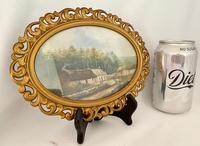 Small Scottish Oil on Board. c1910 (2 of 7) Small Scottish Oil on Board. c1910 (2 of 7)