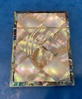 Victorian Abalone & Mother of Pearl Card Case (13 of 16) Victorian Abalone & Mother of Pearl Card Case (13 of 16)