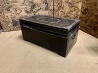 English Regency Leather Camphor Wood Trunk (3 of 5) English Regency Leather Camphor Wood Trunk (3 of 5)