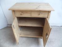 Victorian Small Antique Pine 2 Door 2 Drawer Dresser Base to wax / paint (10 of 10) Victorian Small Antique Pine 2 Door 2 Drawer Dresser Base to wax / paint (10 of 10)