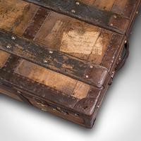 Large Antique Steamer Trunk, English, Pine, Travel, Shipping Chest, Victorian (9 of 12) Large Antique Steamer Trunk, English, Pine, Travel, Shipping Chest, Victorian (9 of 12)