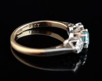Vintage Art Deco Zircon and diamond ring, 18ct gold and platinum (5 of 12) Vintage Art Deco Zircon and diamond ring, 18ct gold and platinum (5 of 12)