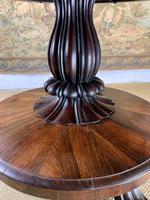 English Regency Rosewood Tilt Top Centre Table (6 of 7) English Regency Rosewood Tilt Top Centre Table (6 of 7)