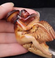 Rare antique meerschaum pipe, Leda and the Swan (14 of 14) Rare antique meerschaum pipe, Leda and the Swan (14 of 14)