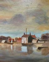 Contemporary, British School - Sailing on the Estuary - Seascape Oil Painting (5 of 11) Contemporary, British School - Sailing on the Estuary - Seascape Oil Painting (5 of 11)