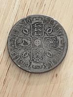 Charles II - Silver 1681 Crown - Regnal Year - TRICESIMO TERTIO