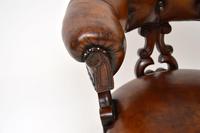 Antique William IV Leather & Mahogany Desk Chair (7 of 8) Antique William IV Leather & Mahogany Desk Chair (7 of 8)