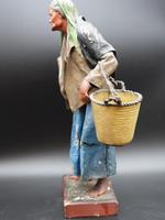 Attractive Mid 19th Century Papier-mâché Crib Figure of Elderly Lady (2 of 5) Attractive Mid 19th Century Papier-mâché Crib Figure of Elderly Lady (2 of 5)