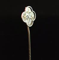 Antique Victorian Silver Stick Pin, Aesthetic Era (3 of 12) Antique Victorian Silver Stick Pin, Aesthetic Era (3 of 12)