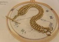 Antique Pocket Watch Chain 1890 Victorian 12ct Rose Gold Filled Albert With T Bar (3 of 12) Antique Pocket Watch Chain 1890 Victorian 12ct Rose Gold Filled Albert With T Bar (3 of 12)