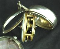 Antique Silver Pair Case Pocket Watch Fusee Verge Escapement Key Wind Enamel Dial W J Wolverhampton (5 of 11) Antique Silver Pair Case Pocket Watch Fusee Verge Escapement Key Wind Enamel Dial W J Wolverhampton (5 of 11)