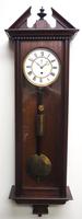 Antique German Single Weight Walnut 8-Day Vienna Regulator Wall Clock (2 of 10) Antique German Single Weight Walnut 8-Day Vienna Regulator Wall Clock (2 of 10)