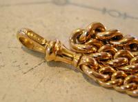 Victorian Pocket Watch Chain 1890s Antique Large 14ct Rose Gold Filled Albert With T Bar (8 of 11) Victorian Pocket Watch Chain 1890s Antique Large 14ct Rose Gold Filled Albert With T Bar (8 of 11)