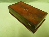 Inlaid Flame Mahogany & Rosewood Box c.1890 (7 of 13) Inlaid Flame Mahogany & Rosewood Box c.1890 (7 of 13)