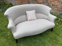 French Two Seater Sofa in Linen (6 of 8) French Two Seater Sofa in Linen (6 of 8)