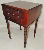 Regency Mahogany Work Pembroke Table (7 of 8) Regency Mahogany Work Pembroke Table (7 of 8)