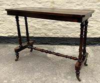 Fine 19th Century Regency Period Rosewood Veneered Occasional Writing Side Centre Table (4 of 12) Fine 19th Century Regency Period Rosewood Veneered Occasional Writing Side Centre Table (4 of 12)