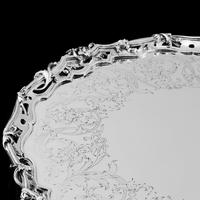 Exceptional Large Solid Sterling Silver Victorian Salver/tray/platter 47cm with Cast Border - Hunt & Roskell - Storr Mortimer & Hunt (7 of 29) Exceptional Large Solid Sterling Silver Victorian Salver/tray/platter 47cm with Cast Border - Hunt & Roskell - Storr Mortimer & Hunt (7 of 29)