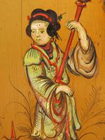 Antique Art Deco Chinese Painted Cabinet, Ornate Gold Decoration, Signed (5 of 28) Antique Art Deco Chinese Painted Cabinet, Ornate Gold Decoration, Signed (5 of 28)