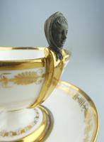 Extremely Rare Dihl / Old Paris Porcelain Bowl & Saucer c.1795 (2 of 11) Extremely Rare Dihl / Old Paris Porcelain Bowl & Saucer c.1795 (2 of 11)