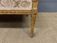 19th Century French Giltwood Settee (5 of 15) 19th Century French Giltwood Settee (5 of 15)