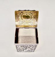 Victorian Silver Patience Card Box by Nathan & Hayes, Chester 1900 (3 of 11) Victorian Silver Patience Card Box by Nathan & Hayes, Chester 1900 (3 of 11)