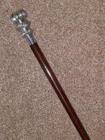 Vintage 925 Silver Segment Patterned Topped Walking Stick / Cane (8 of 11) Vintage 925 Silver Segment Patterned Topped Walking Stick / Cane (8 of 11)