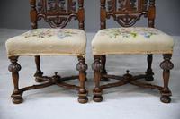 Pair William & Mary Style Chairs (4 of 12) Pair William & Mary Style Chairs (4 of 12)