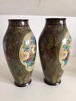 Pair of Large Antique Royal Bonn Vases - Art Nouveau (4 of 9) Pair of Large Antique Royal Bonn Vases - Art Nouveau (4 of 9)