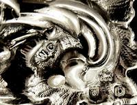 Antique Victorian Sterling Silver 1/2" Cherubs Photo Frame 1897 (2 of 9) Antique Victorian Sterling Silver 1/2" Cherubs Photo Frame 1897 (2 of 9)