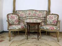French Roll End Style Double Bed Frame With Matching Armchairs & Side Table (7 of 17) French Roll End Style Double Bed Frame With Matching Armchairs & Side Table (7 of 17)