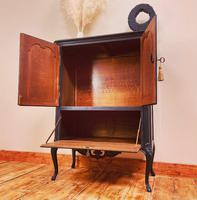 French Antique Style Cabinet / Black Cupboard / Louis XV Style (5 of 10) French Antique Style Cabinet / Black Cupboard / Louis XV Style (5 of 10)