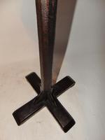 Georgian Country Made Stained Pine Candlestand (7 of 7) Georgian Country Made Stained Pine Candlestand (7 of 7)