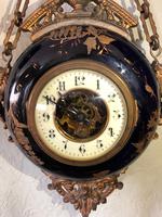 French Antique 19th Century Boulangerie / Bakers Hanging Wall Clock Limoges (6 of 7) French Antique 19th Century Boulangerie / Bakers Hanging Wall Clock Limoges (6 of 7)