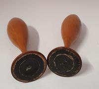 Superb Pair of Scottish Mauchline Vases (5 of 5) Superb Pair of Scottish Mauchline Vases (5 of 5)