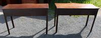 1920s Pair of Mahogany Chippendale Style Side Tables (4 of 4) 1920s Pair of Mahogany Chippendale Style Side Tables (4 of 4)