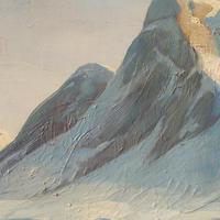 Emanuel A Petersen, Arctic Landscape With Inuit, Oil Painting (7 of 8) Emanuel A Petersen, Arctic Landscape With Inuit, Oil Painting (7 of 8)