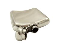 Antique Edwardian Sterling Silver Hip Flask 1906 (6 of 9) Antique Edwardian Sterling Silver Hip Flask 1906 (6 of 9)