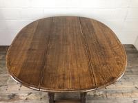 Early 20th Century Antique Oak Gateleg Dining Table (11 of 13) Early 20th Century Antique Oak Gateleg Dining Table (11 of 13)