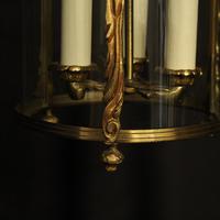 French Gilded Convex Antique Hall Lantern (3 of 7) French Gilded Convex Antique Hall Lantern (3 of 7)