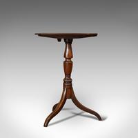 Antique Tripod Table, English, Flame Mahogany, Side, Wine, Regency c.1820 (4 of 10) Antique Tripod Table, English, Flame Mahogany, Side, Wine, Regency c.1820 (4 of 10)