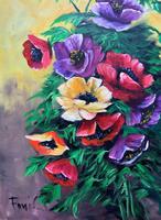 British School Vintage Mid-Century Still Life Floral Study Oil Painting (6 of 12) British School Vintage Mid-Century Still Life Floral Study Oil Painting (6 of 12)